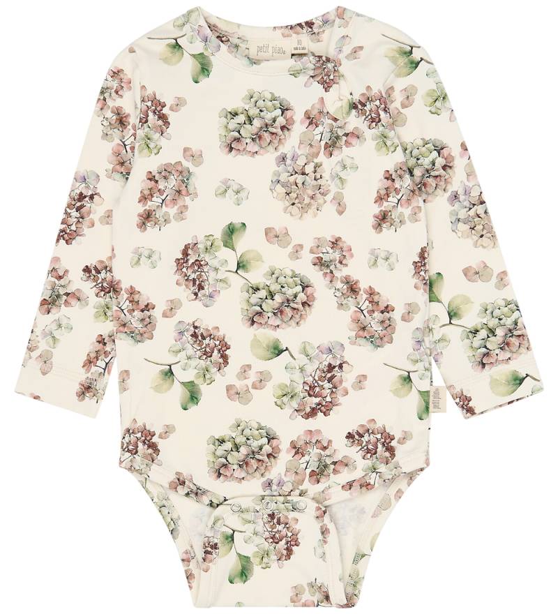 Petit Piao Body l/ä - PPStar - Eggnog Hortensie AOP - Petit Piao - 56 - Body L/Ä Petit Piao Body l/ä - PPStar - Eggnog Hortensie AOP - Petit Piao - 56 - Body L/Ä von Petit Piao