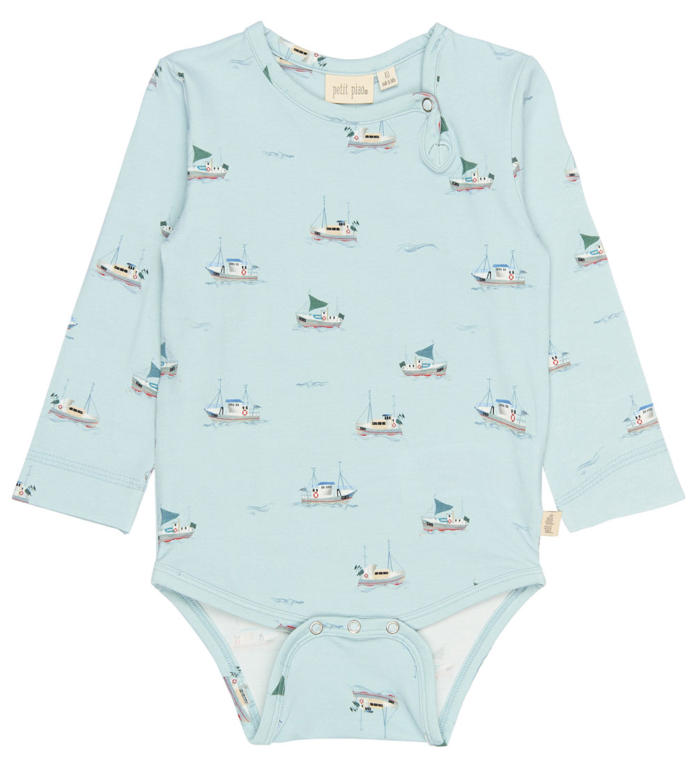 Petit Piao Body l/ä - PPStar - Illusion Blue Boot - Petit Piao - 56 - Body L/Ä Petit Piao Body l/ä - PPStar - Illusion Blue Boot - Petit Piao - 56 - Body L/Ä von Petit Piao