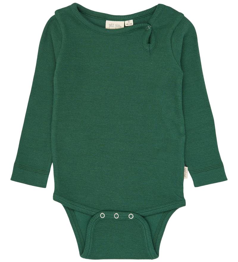 Petit Piao Body l/ä - PPStone - Trekking Green - Petit Piao - 1 Jahr (80) - Body L/Ä von Petit Piao