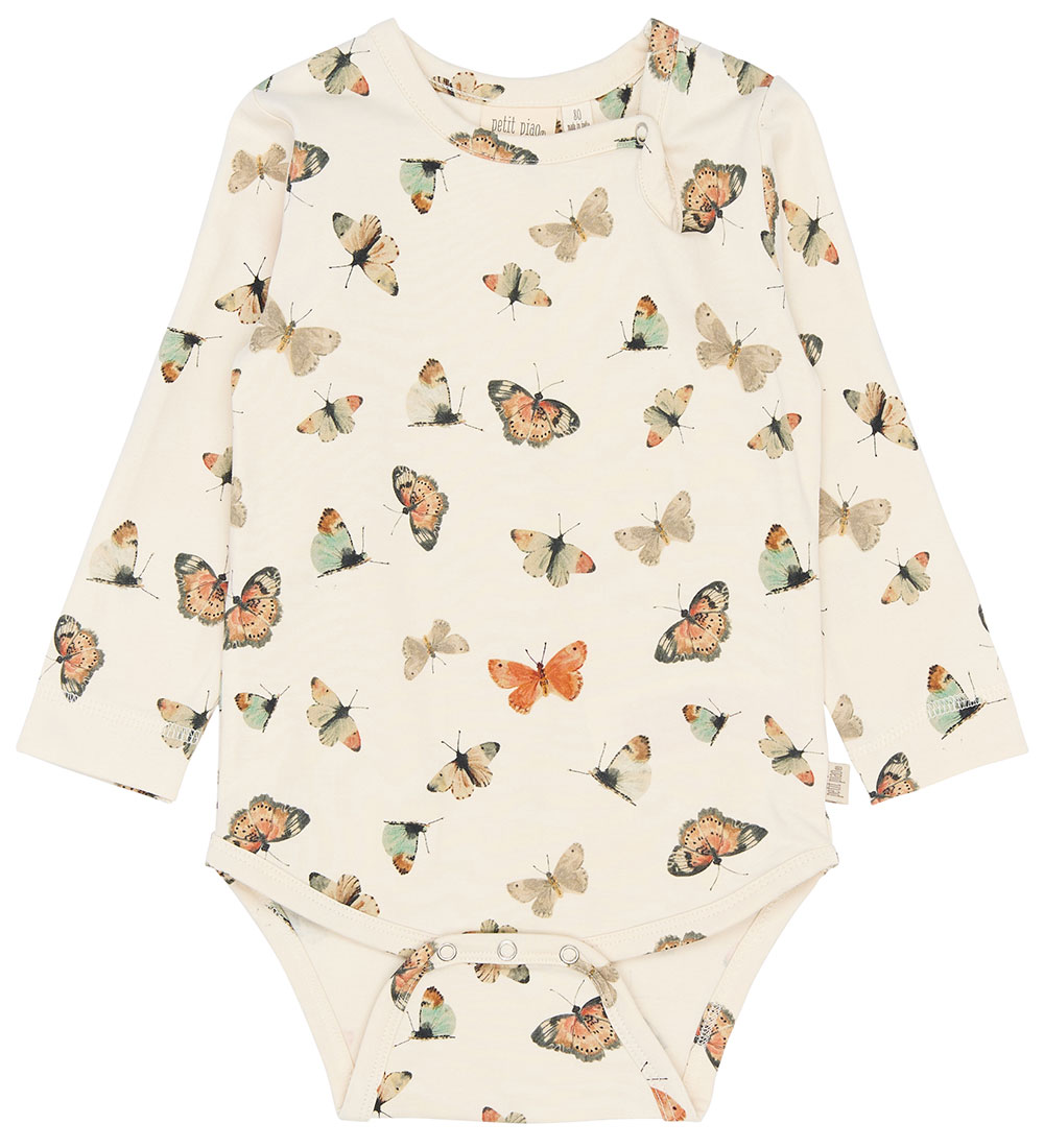Petit Piao Body l/ä - PpStar - Eierlikör Fliege - Petit Piao - 56 - Body L/Ä Petit Piao Body l/ä - PpStar - Eierlikör Fliege - Petit Piao - 56 - Body L/Ä von Petit Piao