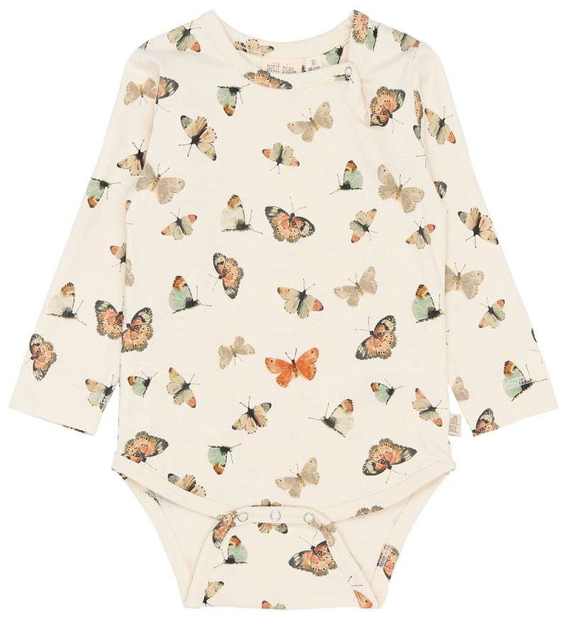Petit Piao Body l/ä - PpStar - Eierlikör Fliege - Petit Piao - 56 - Body L/Ä Petit Piao Body l/ä - PpStar - Eierlikör Fliege - Petit Piao - 56 - Body L/Ä von Petit Piao