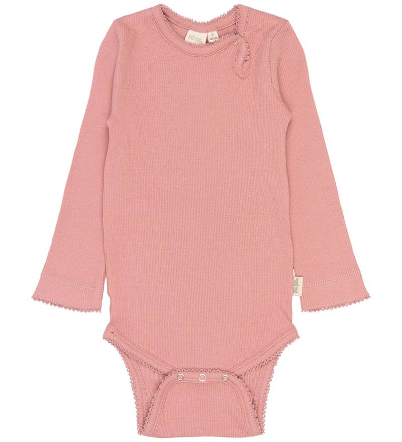 Petit Piao Body l/ä - Rib/Modal - PPSea - Dusty Rose - Petit Piao - 1½ Jahre (86) - Body L/Ä von Petit Piao