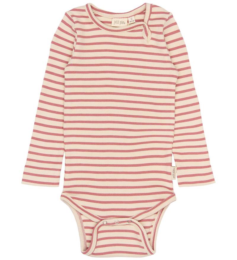 Petit Piao Body l/ä - Rib/Modal - PPSky - Dusty Rose Striped - Petit Piao - 68 - Body L/Ä Petit Piao Body l/ä - Rib/Modal - PPSky - Dusty Rose Striped - Petit Piao - 68 - Body L/Ä von Petit Piao