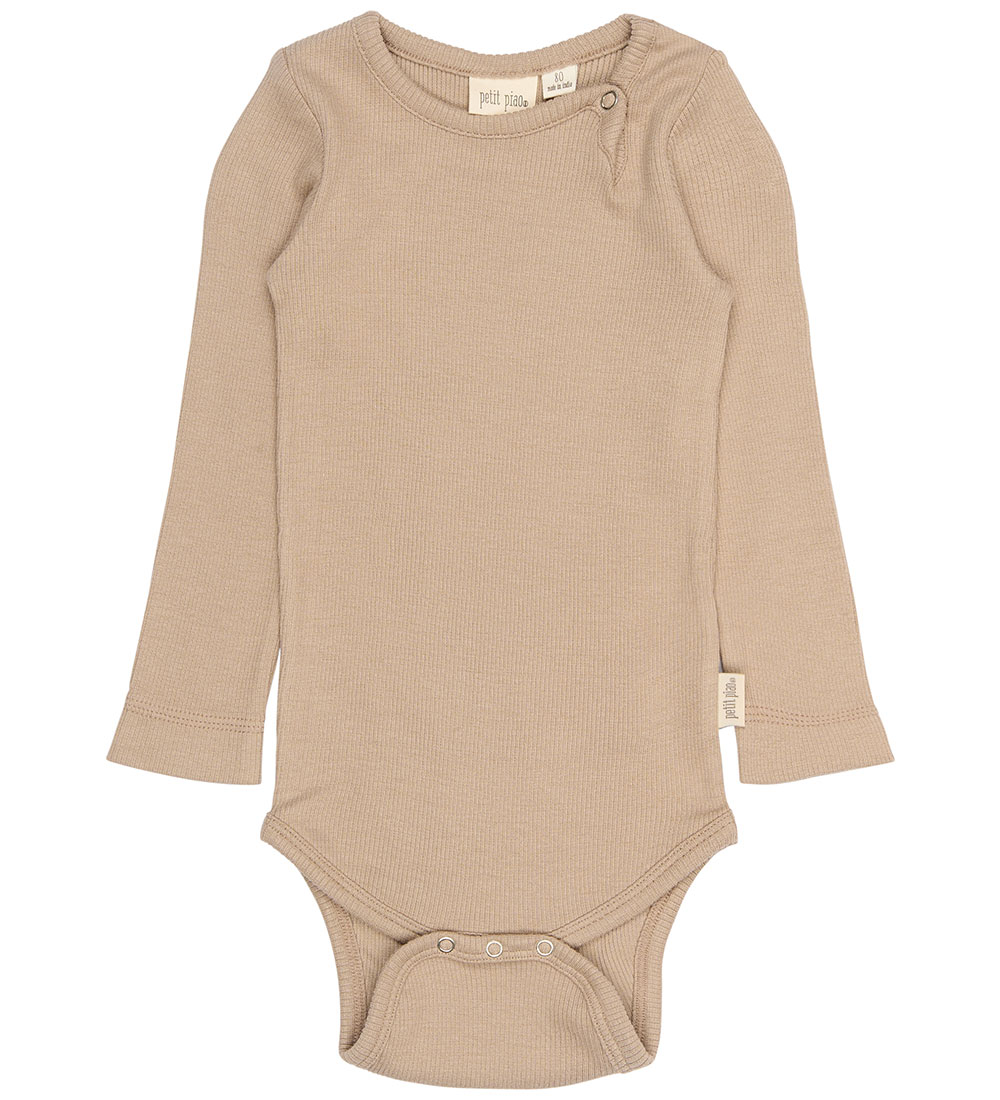 Petit Piao Body l/ä - Rib/Modal - PPStone - Ginger Snap - Petit Piao - 74 - Body L/Ä Petit Piao Body l/ä - Rib/Modal - PPStone - Ginger Snap - Petit Piao - 74 - Body L/Ä von Petit Piao