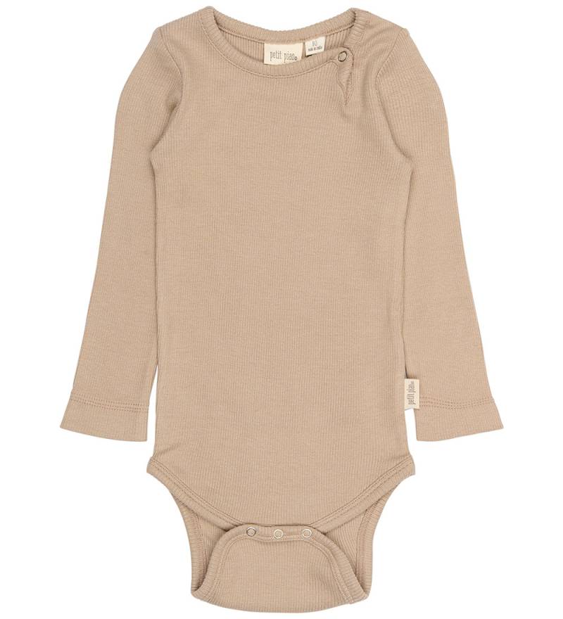 Petit Piao Body l/ä - Rib/Modal - PPStone - Ginger Snap - Petit Piao - 74 - Body L/Ä Petit Piao Body l/ä - Rib/Modal - PPStone - Ginger Snap - Petit Piao - 74 - Body L/Ä von Petit Piao