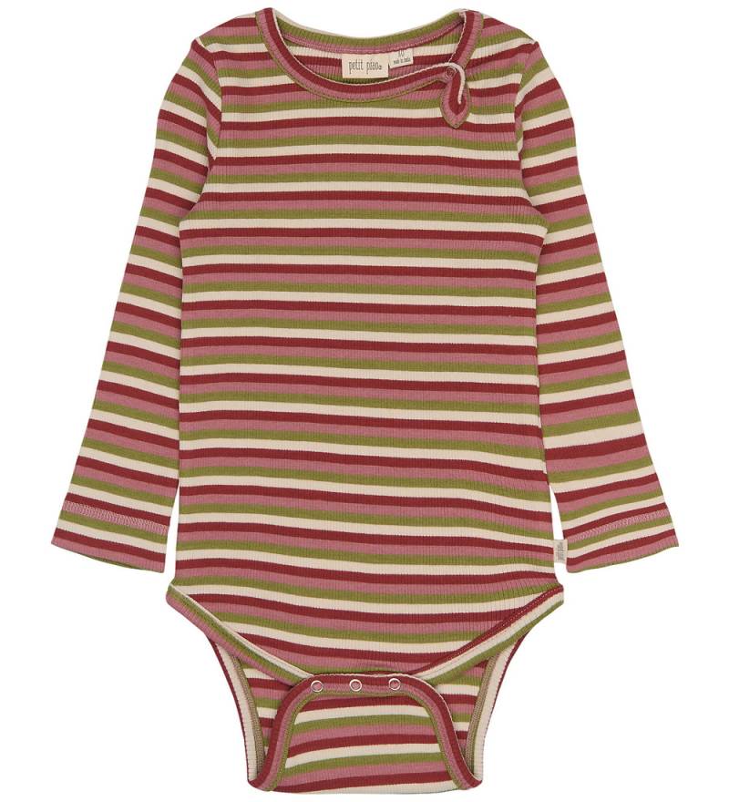 Petit Piao Body l/ä - Rib - Modal - PpSong - Dusty Rose Multistr - Petit Piao - 68 - Body L/Ä Petit Piao Body l/ä - Rib - Modal - PpSong - Dusty Rose Multistr - Petit Piao - 68 - Body L/Ä von Petit Piao