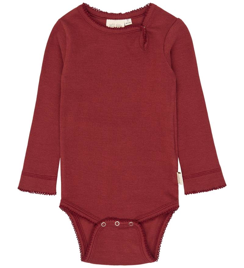 Petit Piao Body l/ä - Rib - Baumwolle/Modal - PpSea - Syrah - Petit Piao - 74 - Body L/Ä Petit Piao Body l/ä - Rib - Baumwolle/Modal - PpSea - Syrah - Petit Piao - 74 - Body L/Ä von Petit Piao
