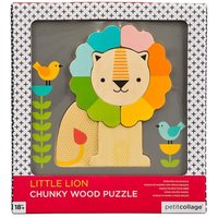 Little Lion Chunky Wood Puzzle Little Lion Chunky Wood Puzzle von Petitcollage