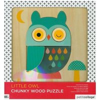 Little Owl Chunky Wood Puzzle Little Owl Chunky Wood Puzzle von Petitcollage