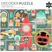 Robot Factory Decoder Puzzle von Petitcollage