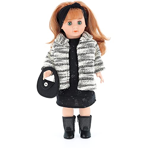 Vilac Marie-Françoise Isabey – Spielzeug aus Polyethylen – Puppe mit Kleid und Mantel – 40 cm – freistehend für Kinder – ab 3 Jahren von Petitcollin