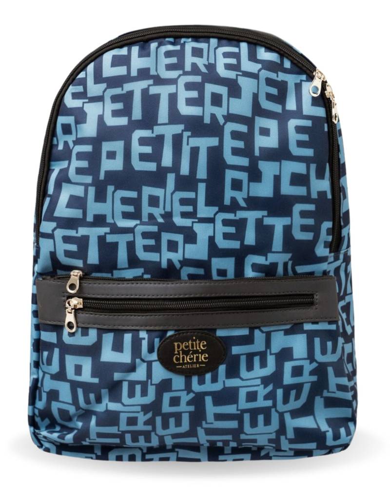 Petite Chérie Impression Rucksack, MedBlue von Petite Chérie