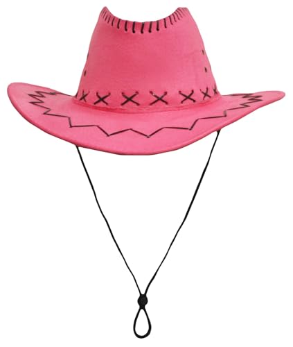 Petitebella Western-Cowboyhüte für Kinder, Hot Pink, Einheitsgröße Petitebella Western-Cowboyhüte für Kinder, Hot Pink, Einheitsgröße von Petitebelle