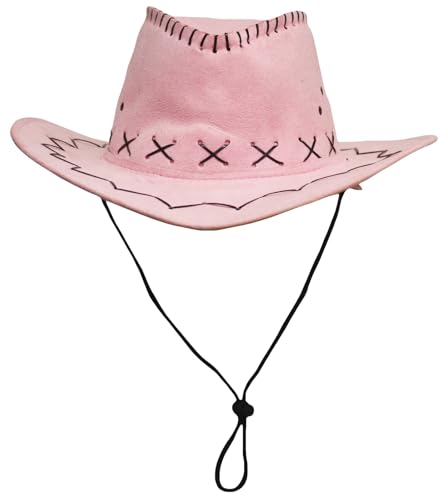 Petitebella Western-Cowboyhüte für Kinder, Rosa, Einheitsgröße Petitebella Western-Cowboyhüte für Kinder, Rosa, Einheitsgröße von Petitebelle