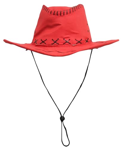 Petitebella Western-Cowboyhüte für Kinder, Rot, Einheitsgröße Petitebella Western-Cowboyhüte für Kinder, Rot, Einheitsgröße von Petitebelle