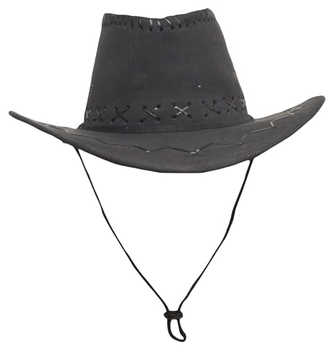 Petitebella Western-Cowboyhüte für Kinder, Schwarz, Einheitsgröße von Petitebelle