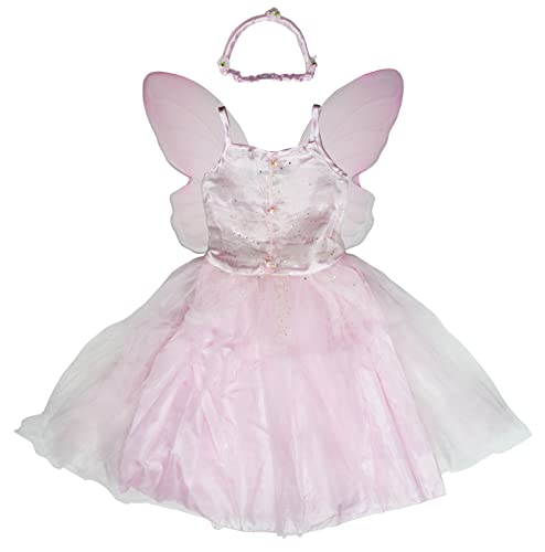 Petitebelle Fee Kostüm Kleid 1-10J (Rosa, 6-8 Jahre) von Petitebelle