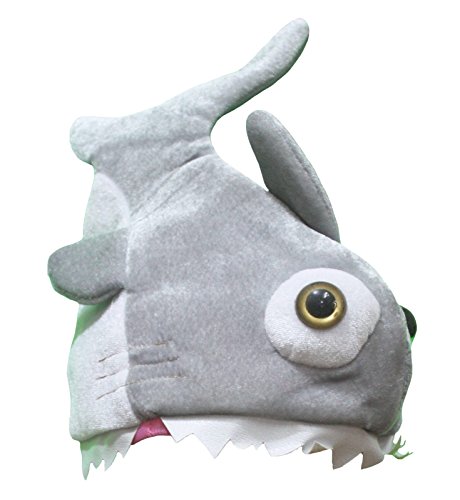 Petitebelle Haifisch-Kostümhut (Grau-2, Einheitsgröße) von Petitebelle