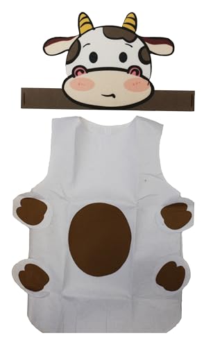 Petitebelle Halloween Cosplay Tierkostüm (Kuh, Einheitsgröße) von Petitebelle