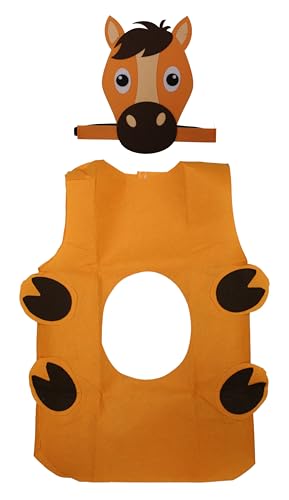 Petitebelle Halloween Cosplay Tierkostüm (Pferd, Einheitsgröße) von Petitebelle