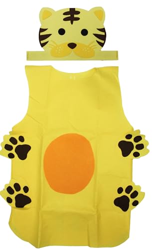 Petitebelle Halloween Cosplay Tierkostüm (Tiger, Einheitsgröße) von Petitebelle