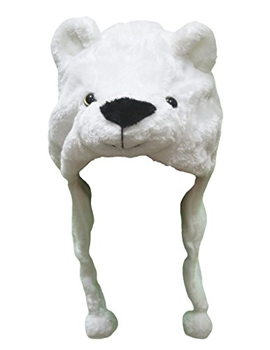 Petitebelle Halloween-Kostüm Tiere Hut Unisex-Kleidung Freie Größe Einheitsgröße Weiß Eisbär Petitebelle Halloween-Kostüm Tiere Hut Unisex-Kleidung Freie Größe Einheitsgröße Weiß Eisbär von Petitebelle