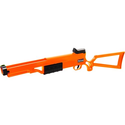 Petron SURESHOT Kinder Pump Action Gewehr mit 3 Pfeilen, orange/schwarz (1 Stück) von Petron