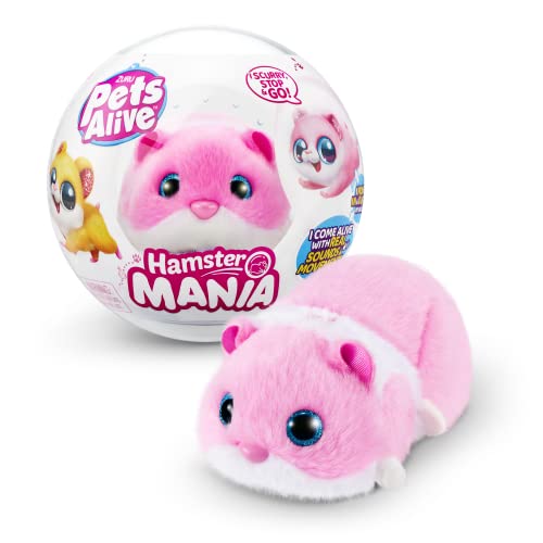 Pets Alive - Hamster Mania, Pink Hamster, von ZURU, Haustier (Pink) von Pets Alive