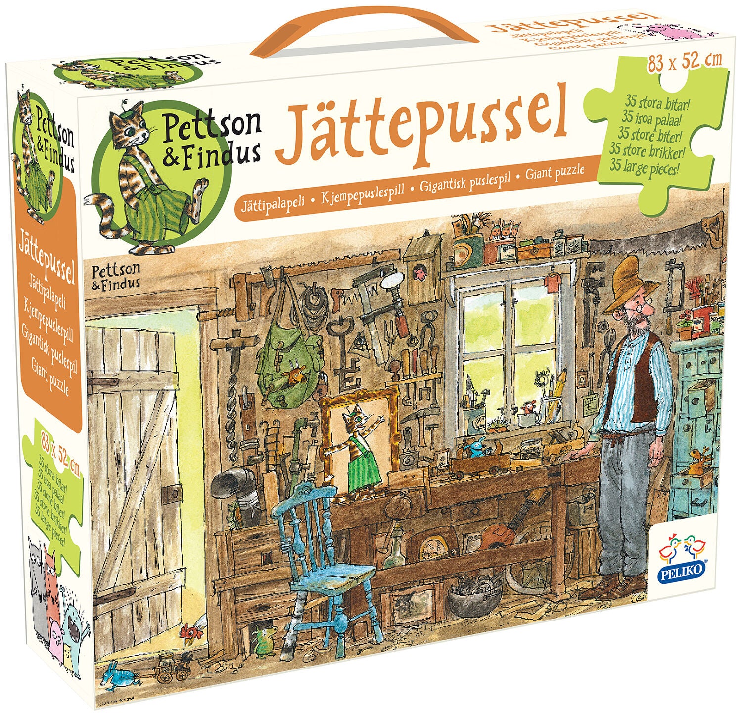 Pettersson und Findus Riesenpuzzle Pettersson und Findus Riesenpuzzle von Pettersson und Findus