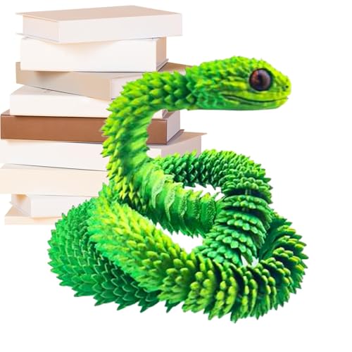 Peufcmi Gedruckte Tiere, Weihnachten Deko Flexible Gedruckte Schlangen Spielzeug, Druck Schlange Beweglicher, Schlangen Statue Mit Mehreren Gelenken Für Schlafzimmer, Weihnachten Geschenke Peufcmi Gedruckte Tiere, Weihnachten Deko Flexible Gedruckte Schlangen Spielzeug, Druck Schlange Beweglicher, Schlangen Statue Mit Mehreren Gelenken Für Schlafzimmer, Weihnachten Geschenke von Peufcmi