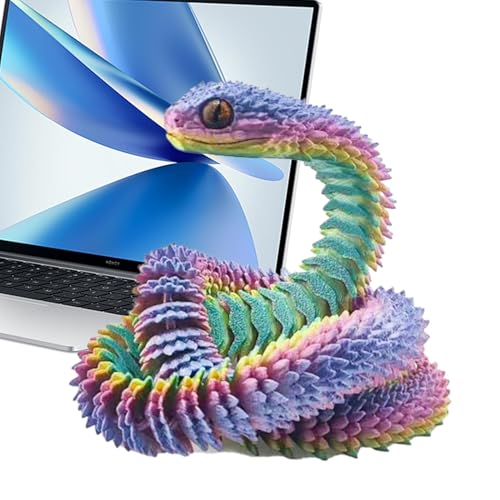 Peufcmi Gedruckte Tiere, Weihnachten Deko Flexible Gedruckte Schlangen Spielzeug, Druck Schlange Beweglicher, Schlangen Statue Mit Mehreren Gelenken Für Schlafzimmer, Weihnachten Geschenke Peufcmi Gedruckte Tiere, Weihnachten Deko Flexible Gedruckte Schlangen Spielzeug, Druck Schlange Beweglicher, Schlangen Statue Mit Mehreren Gelenken Für Schlafzimmer, Weihnachten Geschenke von Peufcmi