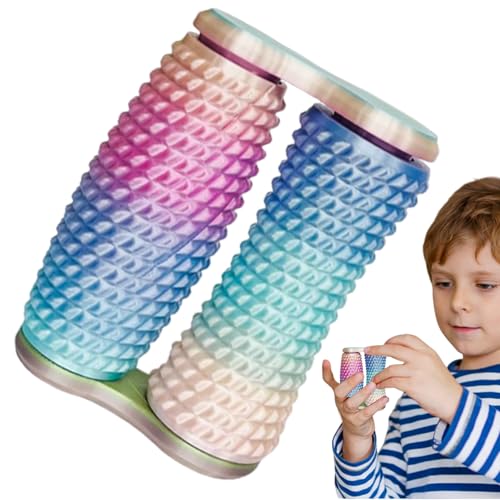 Peufcmi Fingertrainer | Roller Fidget Spielzeug 3D-gedruckt - Sensorisches Spielzeug Für Kinder Erwachsene Senioren In Schule Wartezimmer Mit 360 Grad Drehung Peufcmi Fingertrainer | Roller Fidget Spielzeug 3D-gedruckt - Sensorisches Spielzeug Für Kinder Erwachsene Senioren In Schule Wartezimmer Mit 360 Grad Drehung von Peufcmi