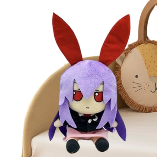 Peufcmi Plüschfigur Spielzeug - Mit Originalgetreuen Details Gefülltes Mädchen - Kuscheltiere | Für Sofa Deko Kinder Geburtstag Halloween von Peufcmi