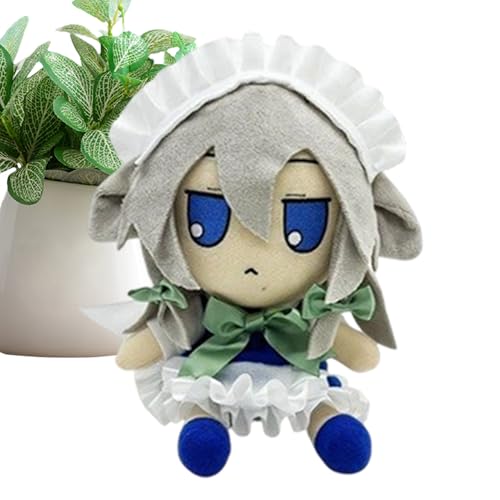 Peufcmi Plüschfiguren | Cosplay Mädchen Figur Mit Authentischen Details,Kuscheltiere,Für Sofa Deko Kinder Geburtstag Halloween von Peufcmi