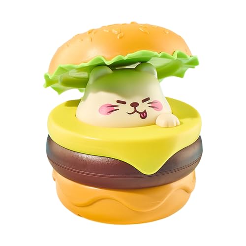 Peufcmi Spielzeug aufwinden, Spielzeugauto zurückziehen - Cartoon Kleinkindauto Hamburger Spielzeug | Entwicklungsspiele, Kinderspielwagen für Thanksgiving, Familie, Freunde, Zuhause von Peufcmi