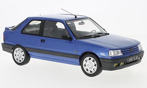 Peugeot 309 GTI 16, metallic-blau, 1991, Modellauto, Fertigmodell, Norev 1:18 von Peugeot
