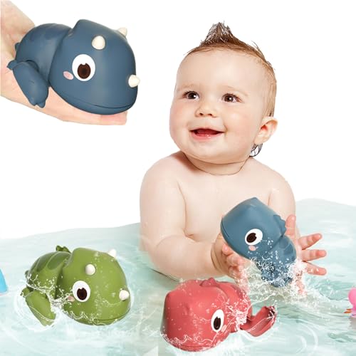 4 Stück Baby Wasserspielzeug, Badewannenspielzeug, Buntes Badespielzeug, Lustiges Badespielzeug, für Baby Kinder Kleinkind von Peuirre