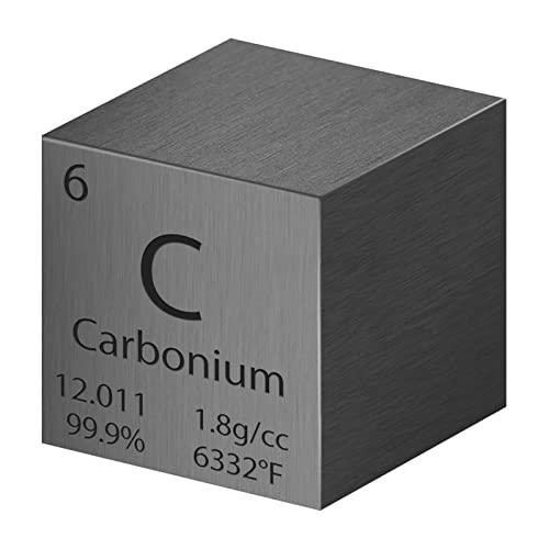 Pevfeciy 1 Inch Kohlenstoff Würfel 25,4 mm Metall Dichte Würfel reines Metall hohe Dichte Element Würfel für Element Sammlungen Labor Experiment Material Hobbys Pevfeciy 1 Inch Kohlenstoff Würfel 25,4 mm Metall Dichte Würfel reines Metall hohe Dichte Element Würfel für Element Sammlungen Labor Experiment Material Hobbys von Pevfeciy