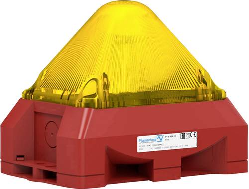 Pfannenberg Optisch-akustischer Signalgeber PY X-MA-05 230V AC YE RAL3000 Gelb 230 V/AC 100 dB von Pfannenberg