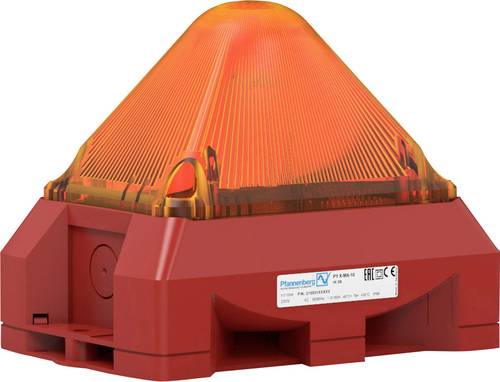 Pfannenberg Optisch-akustischer Signalgeber PY X-MA-10 230V AC AM RAL3000 Orange 230 V/AC 100 dB von Pfannenberg