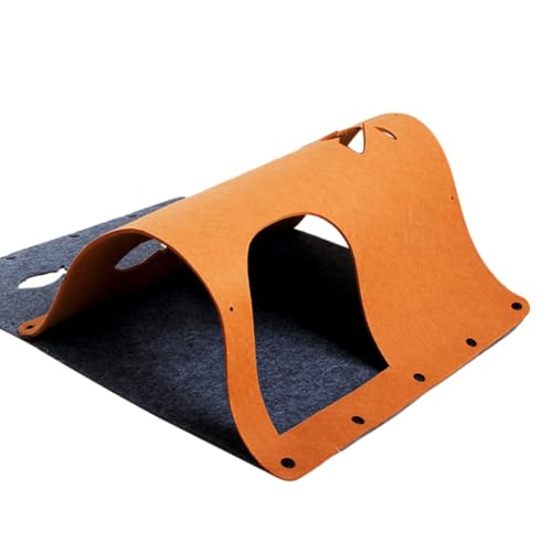 Big for Cat Tunnel für Katze zum Spielen Tunnel Tuch Warm Filz Versteck Knistertunnel für kleine Big for Cat Tunnel für Katze zum Spielen Tunnel Tuch Warm Filz Versteck Knistertunnel für kleine von Pffiocix