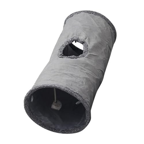 Pffiocix Katzentunnelspielzeug mit baumelndem Spielzeug Playtube Crinkle Plüsch Faltbarer Tunnel für Innen Pffiocix Katzentunnelspielzeug mit baumelndem Spielzeug Playtube Crinkle Plüsch Faltbarer Tunnel für Innen von Pffiocix