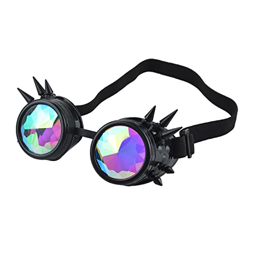Pffiocix Steampunk-Brille für Herren und Damen, Festival, Retro-Party, Cosplay von Pffiocix
