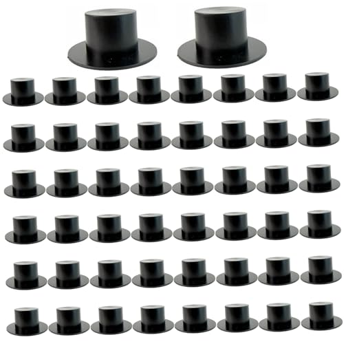 Pfjsseey 50 PCs winzige Top -Hüte, 2 Plastik -Mini -Top -Hut für DIY Bastelprojekte Haarzubehör Weihnachten Halloween Dekoration Party Ornamente Pfjsseey 50 PCs winzige Top -Hüte, 2 Plastik -Mini -Top -Hut für DIY Bastelprojekte Haarzubehör Weihnachten Halloween Dekoration Party Ornamente von Pfjsseey