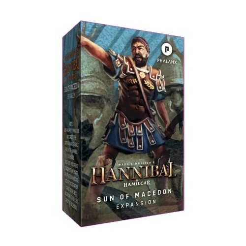 Phalanx Games 50824 - Hannibal & Hamilcar: Sun of Macedon [Expansion] von Ares Games