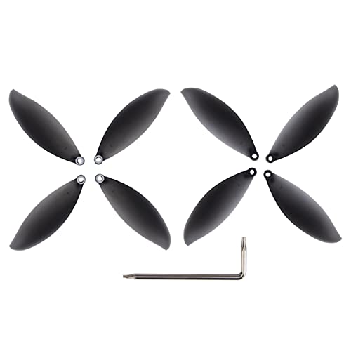 8pcs Ausbalanced CCW/CW -Propellerblätter Requisiten für Anafi -Drohne, Leichtes Design mit Schraubenschlüssel für das Fliegen, PC -Material, 5,6 cm Länge, 1,8 cm Breite, 8pcs Ausbalanced CCW/CW -Propellerblätter Requisiten für Anafi -Drohne, Leichtes Design mit Schraubenschlüssel für das Fliegen, PC -Material, 5,6 cm Länge, 1,8 cm Breite, von Phefop