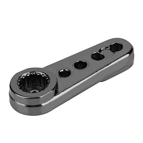 Exquisiter Servoarm aus eloxiertem Metall, 17T Lenkservogel, stabile Leistung, CNC-Bearbeitung für RC Auto, einfache Installation (Ti) von Phefop