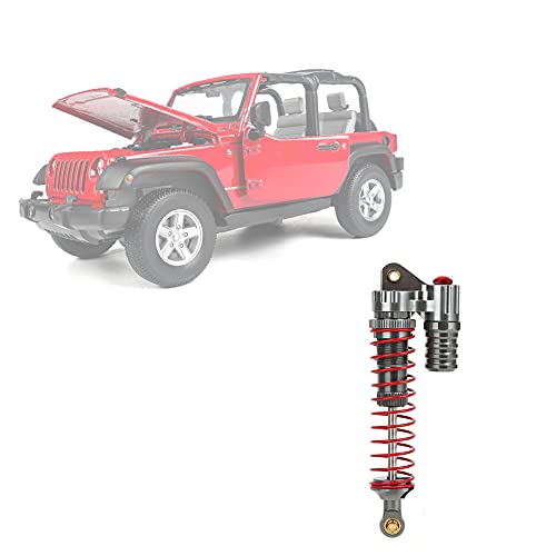 Hochwertiges RC Zubehör für Axial SCX10 1/10 RC, Stoßdämpfer perfekt entworfen für verbesserte Leistung, 2 Stück rot, ideal für die Hochwertiges RC Zubehör für Axial SCX10 1/10 RC, Stoßdämpfer perfekt entworfen für verbesserte Leistung, 2 Stück rot, ideal für die von Phefop