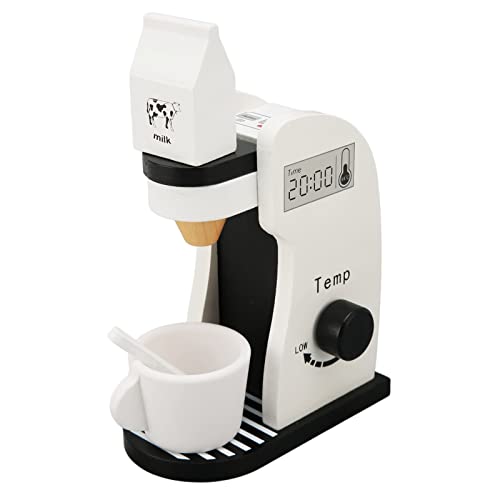 Kaffeemaschine für Kinder Spielzeug Playset Popcornmaschine aus Holz für pädagogische Gesellschaftsspiele für Kinder aus Holz abgerundete Kanten und niedlicher Stil Kaffeemaschine für Kinder Spielzeug Playset Popcornmaschine aus Holz für pädagogische Gesellschaftsspiele für Kinder aus Holz abgerundete Kanten und niedlicher Stil von Phefop