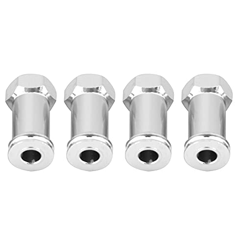 Phefop 12 mm Sechskantnabenadapter-Set für Slash 4 x 4 1/10, langlebiges Aluminiumlegierungsmaterial, einfach zu installieren, verbessert die Leistung, Rot/Gold/Silber, 12 x Phefop 12 mm Sechskantnabenadapter-Set für Slash 4 x 4 1/10, langlebiges Aluminiumlegierungsmaterial, einfach zu installieren, verbessert die Leistung, Rot/Gold/Silber, 12 x von Phefop